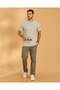 بنطلونات تشينو زيتونية للرجال - 5