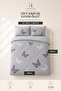 Double Welsoft Quilt Set 195X215 cm |   2 Pieces of 50X70 cm Pillowcases as a Gift, Double-Sided - 3