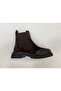 Genuine Leather Suede Rubber Detailed Boots Women's Shoes - 2
