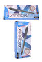 Q013-20 Reactable Arrow Smooth Ball Point Pen 0.7mm Black Pack of 2 x 24pcs