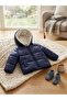 Boy's Hooded Puffer Coat Warm Coat