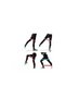 Pilates Squat Aerobics Resistance Band 5 Pack - 2