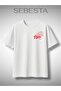 Pizza Home Printed Premium Oversize T-Shirt