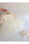 Vintage Pearl Detailed Dress - 4