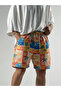 شورت رجالي من Summer Vibes بتصميم Patchwork Gabardin COC3284