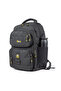 İmperteks Waterproof Fabric Medium Size Multi-Compartment Laptop, School, Sports, Travel Backpack Black-Yellow 903 - 5