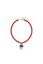 Hellenistic Collection Natural Stone Fatma Ana Ceramic Necklace Red