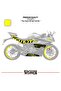 Cfmoto 250Sr the Hard Sr Sticker Set Sticker Model High Quality Set with Wheel Cover Gift - 2