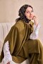 Twill Silk Scarf Noiré Army Green 90X90