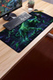 Keyboard Mousepad 40X90Cm Neon Bull Market Seamless Smooth Liquid-Proof Non-Slip Base - 3