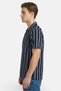 Men Regular Fit Stripe Short Sleeve Casual Shirt, Multicolor - 3