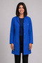Women's Shirt Collar Long Sleeve Long Length Color Options Alpaca Fabric Doctor and Nurse Coat - 2