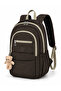 Crinkle School Bag Backpack Daily Trip Sports Travel Vacation Multi-Compartment Tablet Laptop Compartment - 2