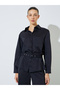 Black Belted Shirt And Trousers Co-Ord Set - 2