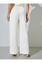 Cream Super Stretch Scuba Pants - 5