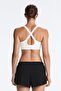 Firm support Compressive racerback sports bra
