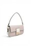 Burgundy - Bone Crow's Feet Plaid Women's Shoulder Bag Sp1179 - 2