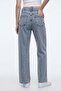 High Waist Loose Fit Stone Embellished Jean Trousers - 4
