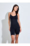 Pack Of 2 - Round Neck Mid Thigh Strappy Body Slimmer - 3