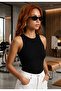 3-Piece Fitted Halter Neck Women's Ribbed Camisole Undershirt - 4