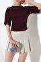 Women's Modal Half Sleeve Crew Neck Blouse - 7