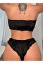 Women's Satin Gathered Stretchy Lycra Underwear Set, Dowry Set, Stylish Satin Underwear Set - 2