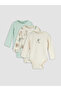 Printed Baby Boy Snapback Body 3-Piece
