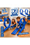 Set of 2 Blue Color Flexible Racing and Action Track- Car Track- 2X4.5 Mt - Flex Track - Go Trak