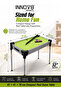 INNOV8 Whiz Games 32-Inch Kids Pool Game Table with 4 Metal Long Legs, Easy Ball Return, Smooth Green Felt Surface, 2 Cue Sticks, 16 Pool Balls, Triangle Rack, Indoor Family Game, Ages 5+ - 2