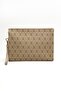 Women's Monogram Patterned Handbag Portfolio Wallet Clutch