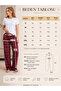 2-Piece Women's 100% Cotton Combed Single Jersey Double Set Pajama Bottoms - 4