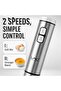 2-Speed Stainless Steel Immersion Hand Blender, Fast Smooth Blending Stick Mixer for Homemade Soups, Purees & Sauces, Easy Grip Handheld Food Processor - 3