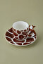 Giraffe Patterned 2-Person Coffee Cup Set 90 ml - 2