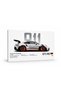 Porsche 911 GT3 RS 992 50x70cm Gallery Wrapped Canvas Wall Art | White Sports Car Poster Print with Specs
