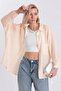 Yavru Ağzı Oversize Loose Cut Cinnamon Shirt 4612