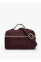 Solid Crossbody Bag with Detachable Strap