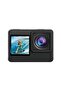 Dual Display Action Camera, 4K 30fps Video, 16MP Photos, 2.0'' + 1.3'' Dual Screens, Wi-Fi Connectivity, Waterproof Case, Multiple Shooting Modes, 900mAh Battery, Micro-SD up to 64GB, Mount Acc - 2