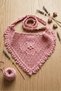 Women's Mesh Lace-Look Multi-Purpose Bandana Summer Beach Compatible Perforated Knitwear Hair Bandana and Waist Accessory - 5