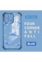 iPhone 15 Pro Compatible Transparent Back Four-Corner Reinforced Impact Protection Silicone Case