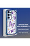 Samsung Galaxy S24 Ultra Compatible Transparent Back Four-Corner Reinforced Impact Protection Silicone Case - 3