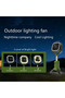 F-30P Multifunction Outdoor Camping Fan with 20000mAh Rechargeable Battery and Remote Control - 2