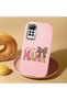 Redmi Note 12 Pro 4g Compatible Shock-Absorbing Camera Protected Pink Silicone Case - 2