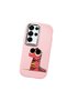 Pink Silicone Case with Shock-Absorbing Camera Protections Compatible with Samsung Galaxy S25 Ultra - 3