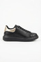 Spectra-01 Daily Lace-Up Orthopedic Women's Sneaker Black Gold - 5