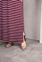 Wonderful Combed Cotton Striped Wear Out Function Dress the Dress of Our Hatless - 3