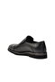 Black Genuine Leather Men's Classic Shoes - 4