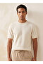 Crew Neck Popcorn Textured T-shirt