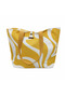 Yellow Patterned Women's Double Pocket Picnic, Beach, Makeup, Baby Care Set Bag Shoulder & Hand Bag - 2