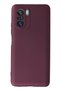 Compatible Case for Xiaomi Poco F3 Yumauask Colorful Flexible Premium Rubber Silicone - Plum