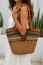 Havana Beaded Nature-Respectful Straw Jute Beach Bag - Contribute to Your Style and the World! - 2